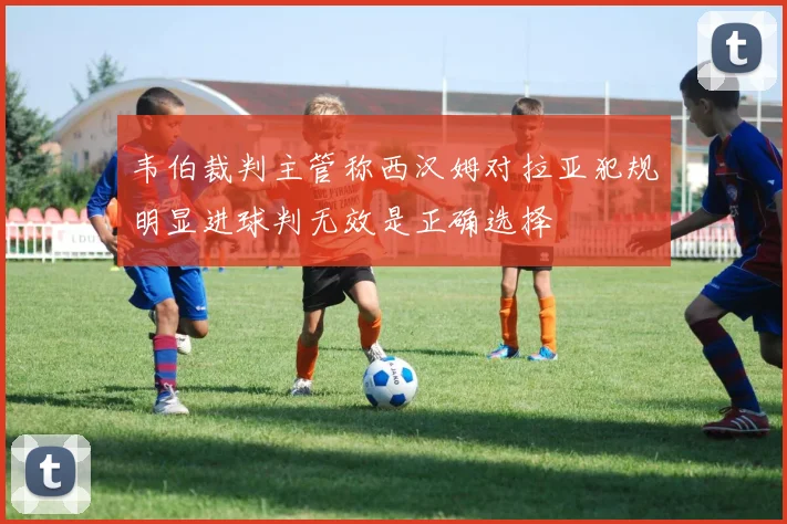韦伯裁判主管称西汉姆对拉亚犯规明显进球判无效是正确选择